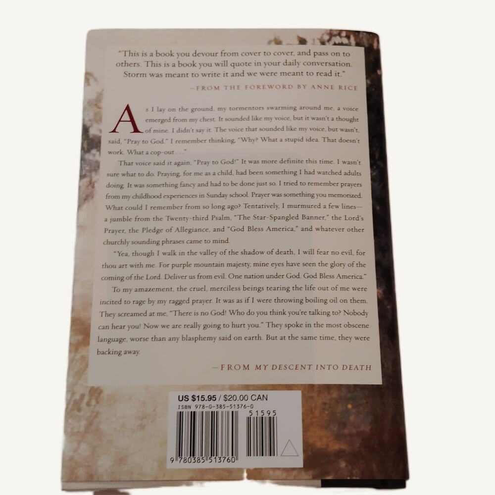 My Descent into Death: A Second Chance at Life - Howard Storm 2005 1st Ed HC - Picture 4 of 5